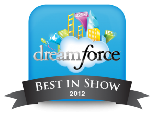Best In Show Award At Salesforce Dreamforce