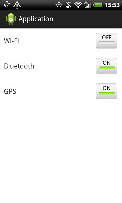Android toggle buttons
