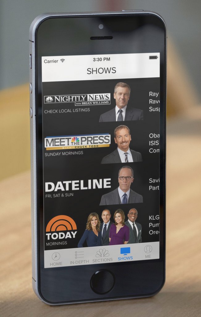 NBC News App - iPhone