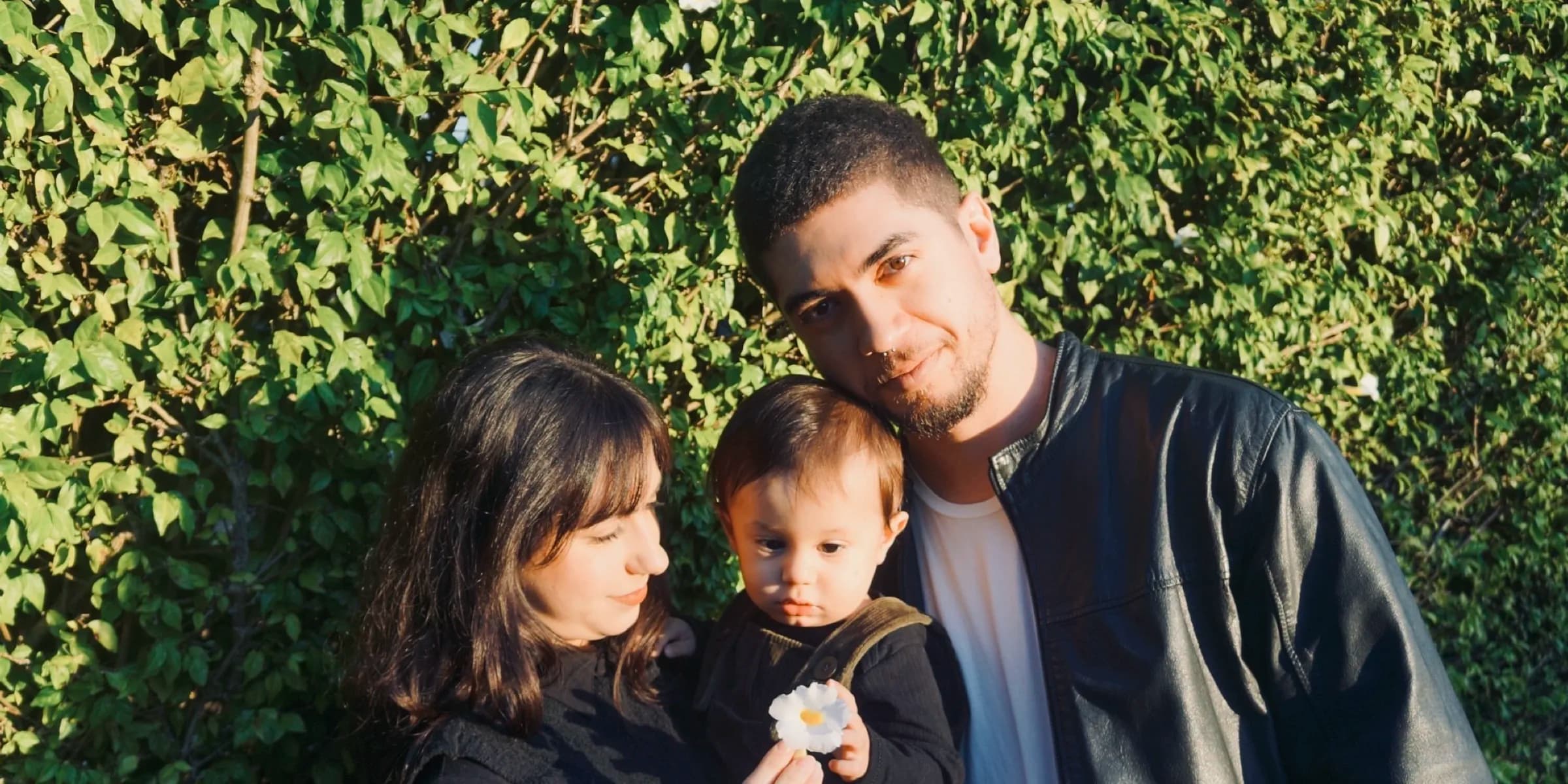 Bruna, Mateus, and their son Pedro Henrique