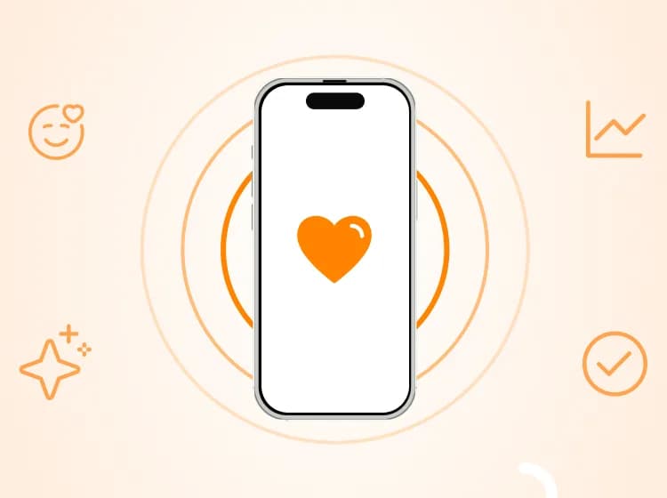 Four vertical sections labeled Strategy, Design, Engineering, and Growth showcase the journey from great idea to successful apps. Each section is overlaid on respective images of planning charts, a person, a computer screen, and a bar graph.