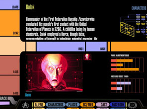 LCARS interface in CBS Star Trek PADD app designed by ArcTouch