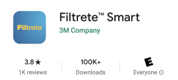 3M Filtrete before Android in-app review API