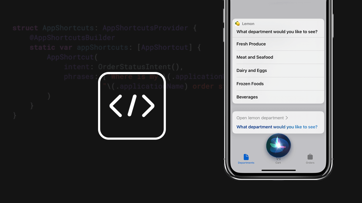 blog post How to Implement App Shortcuts and App Intents in iOS